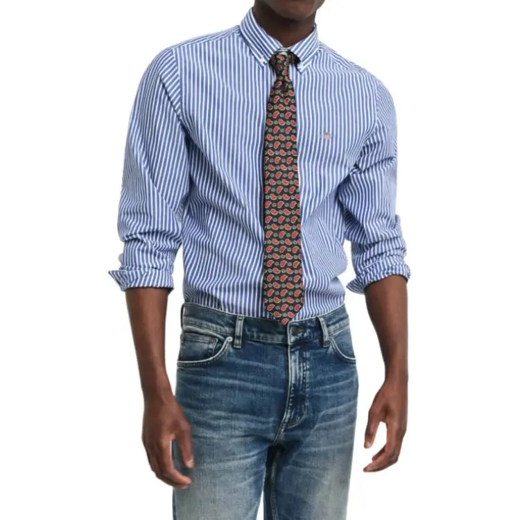 GANT Shirts Men Blue-2