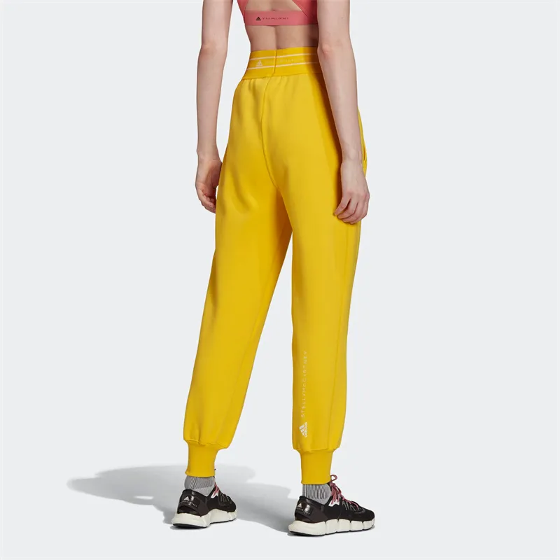 Adidas x Stella Mccartney SC SWPANT Knitted Sports Pants Women's Yellow-2