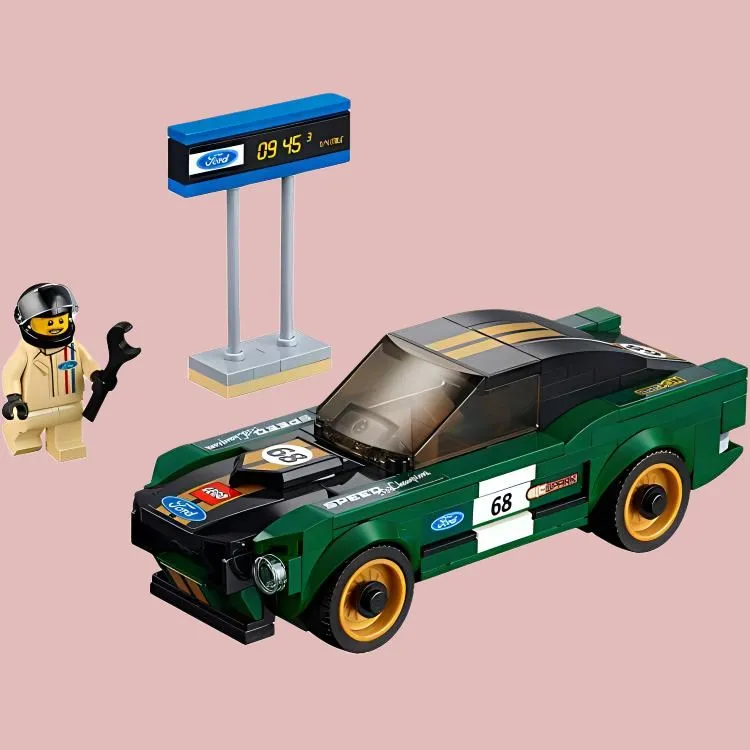 LEGO Super Racing Collection FORD 1968 Ford Mustang Building Blocks 183pcs 75884-1