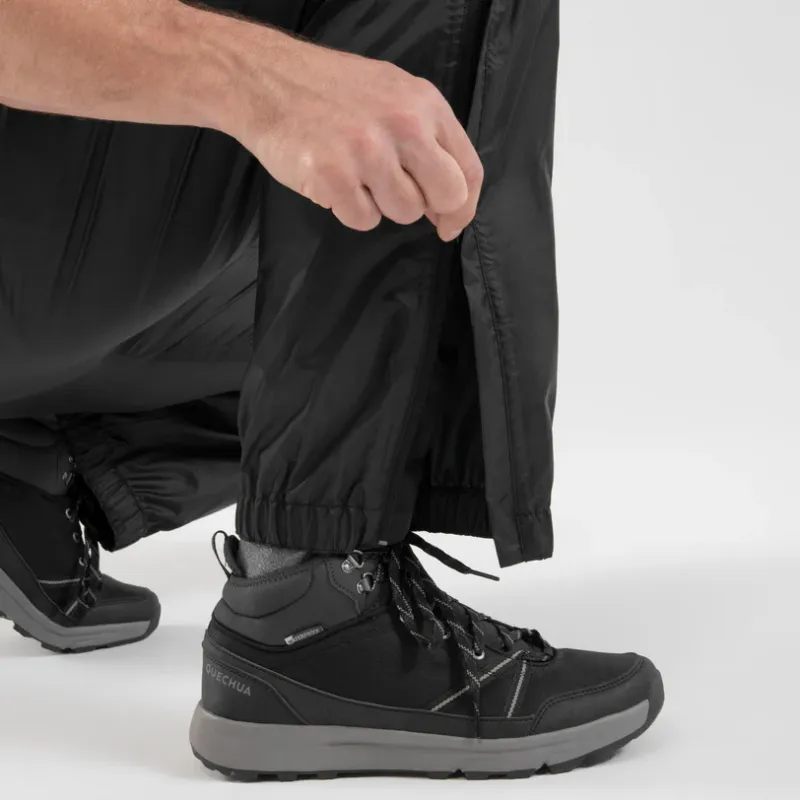 DECATHLON NH500 Windbreaker Pants Men's Black-4