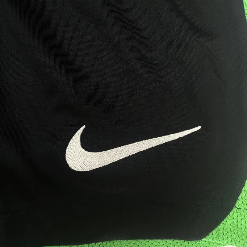 Nike Dri Fit Sports Shorts Men's Black Green-1