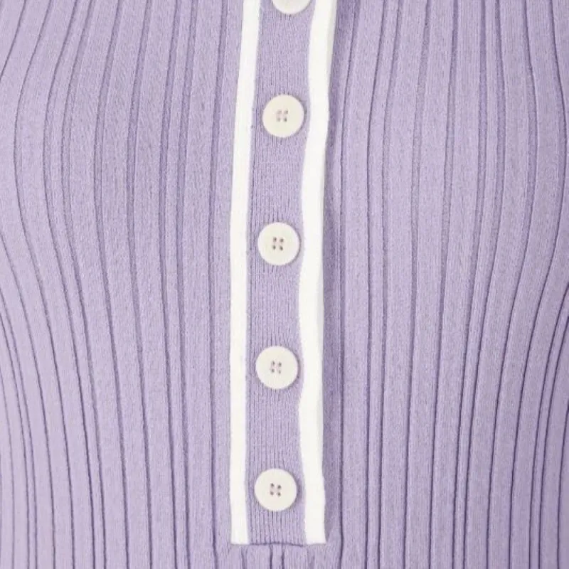 HUGO BOSS Short Sleeved Dresses Women's Purple-3