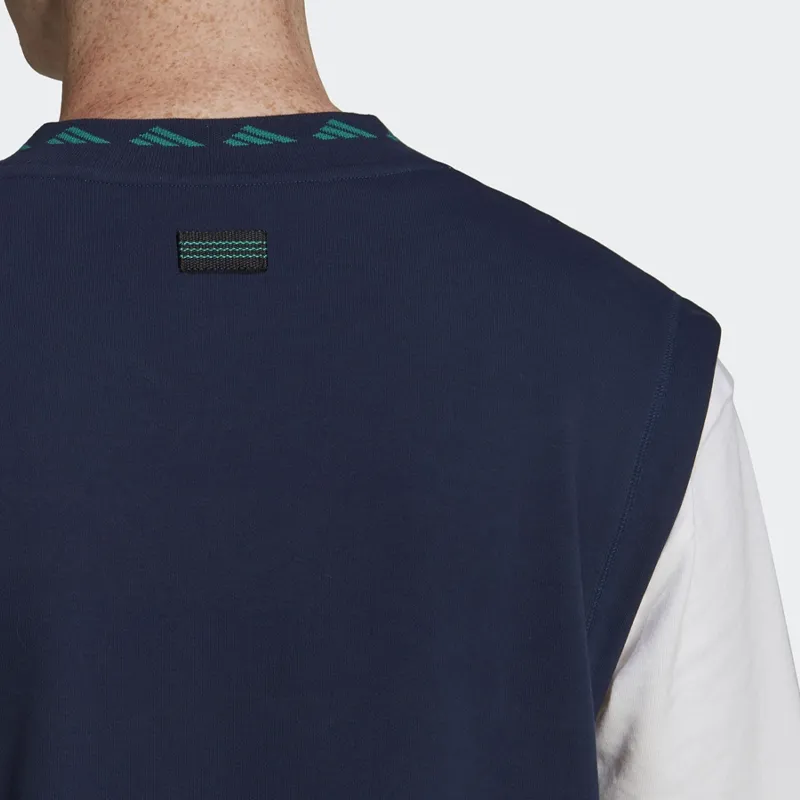Adidas Vests Men Blue-5