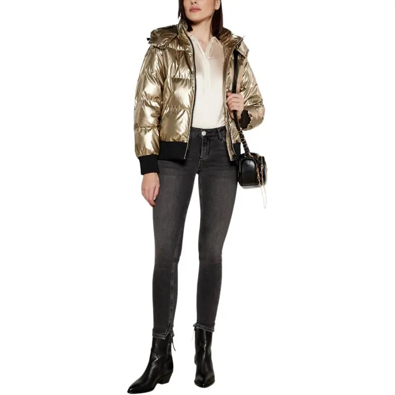 GUESS Jackets Coats Women's Champagne-3