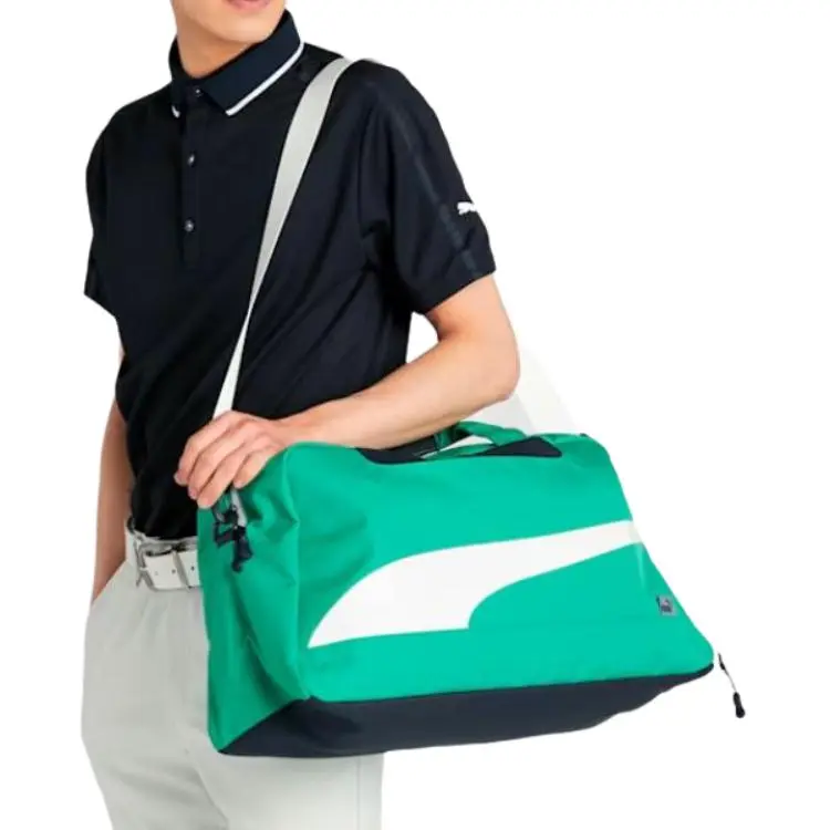 PUMA Golf Series Polyester Travel Bag Unisex Green-3