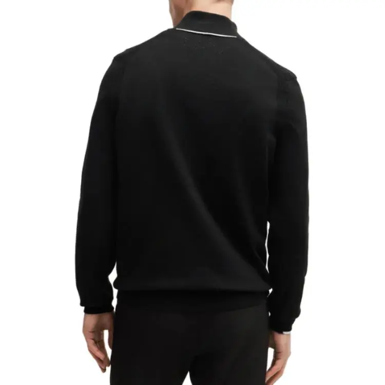 HUGO BOSS Logo print High neck Jumper-3