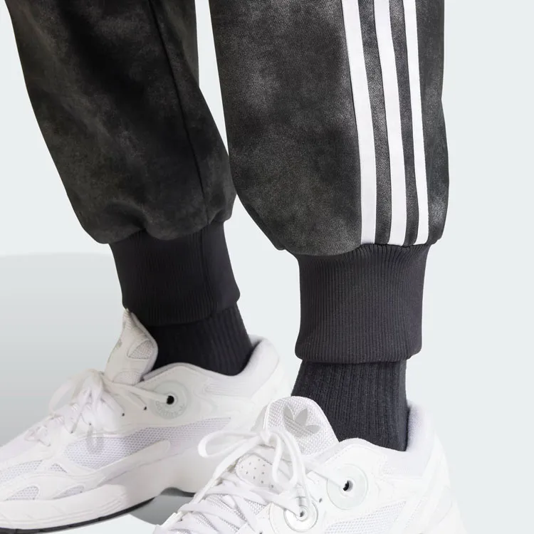 Adidas Originals Premium Sst Luxe Track Pants Knitted Sports Pants Women's Black-3