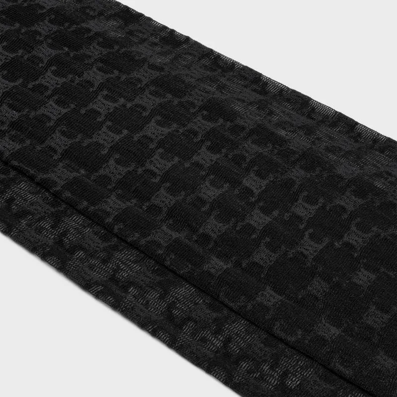 CELINE Tights In Monogram Nylon-1