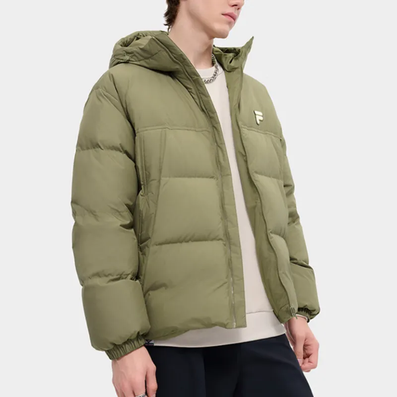 FILA FUSION FOB Down Jacket Unisex Pale Green Butterfly-2