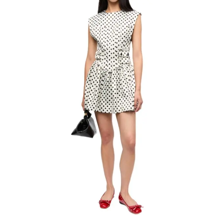 GANNI Polka Dot Pattern Dress-3