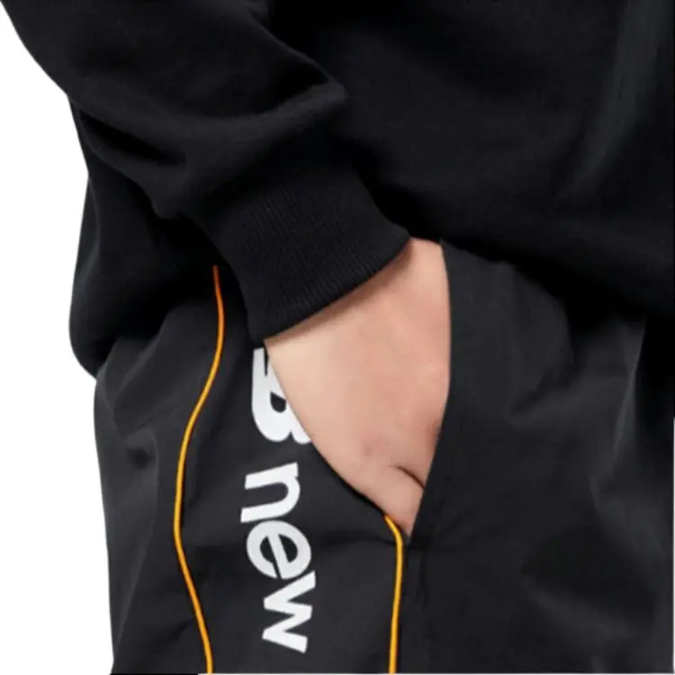 New Balance Knitted Sweatpants Men's Black-4