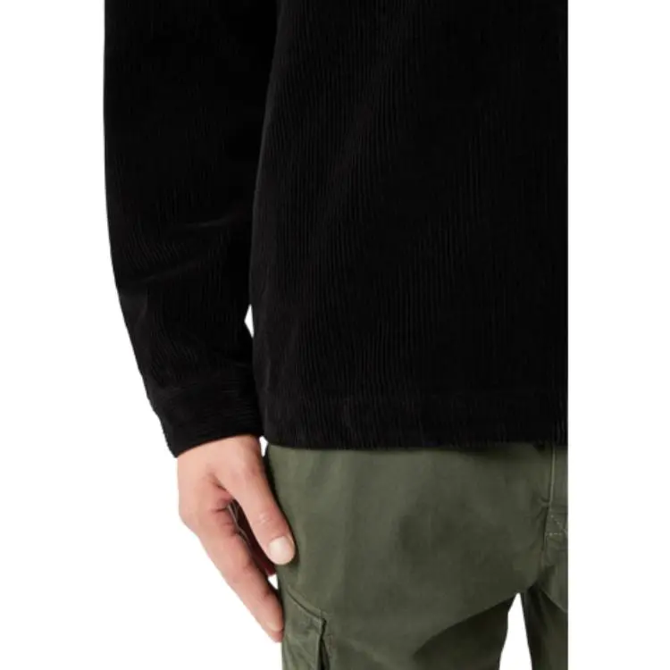 STONE ISLAND Logo Patch Corduroy Shirt Jacket-5