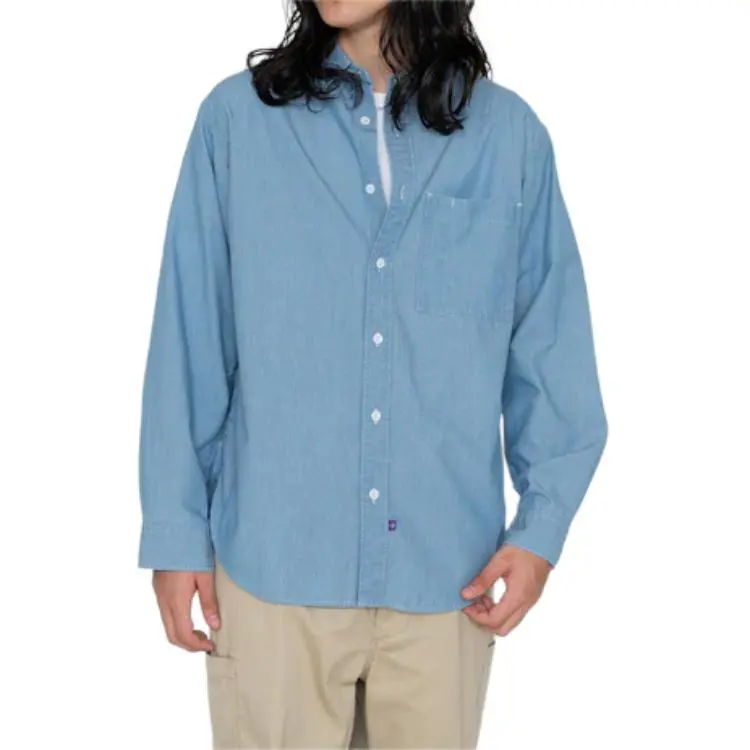 THE NORTH FACE PURPLE LABEL Shirt Men's Light Blue-2