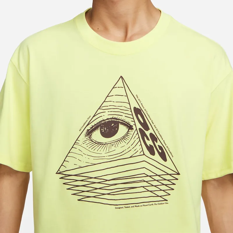 Nike T Shirt Men's Bright Green-3