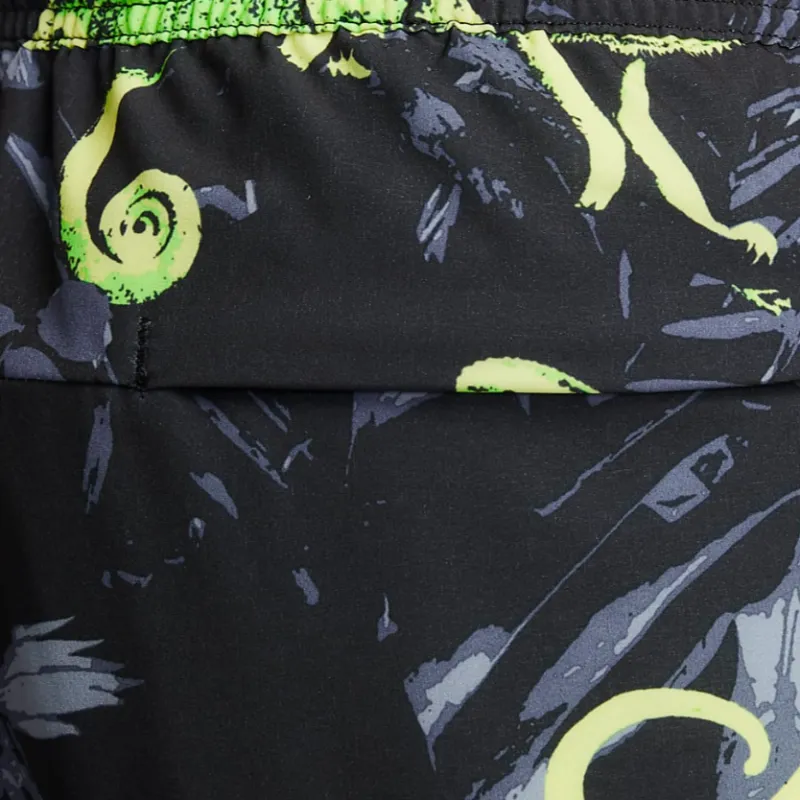 Nike Dri Fit Casual Shorts Men Explosion Green Yellow-2