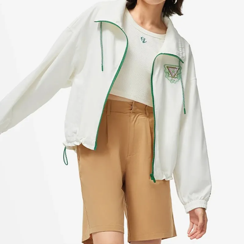 LINING Chinese Culture Series Trench Coats Women's Ivory-3