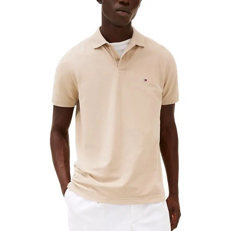 Tommy Hilfiger Polo Shirt Men's Light Brown-1