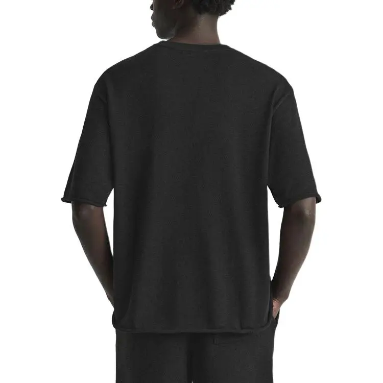 ZARA T Shirts Men Black-3
