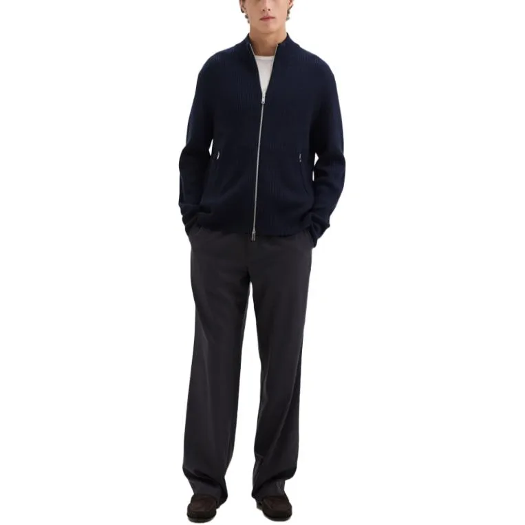 THEORY Sweaters Men Navy Blue-2