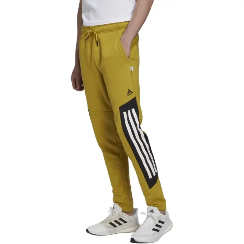 Adidas Casual Pants Men's Mustard Yellow-2