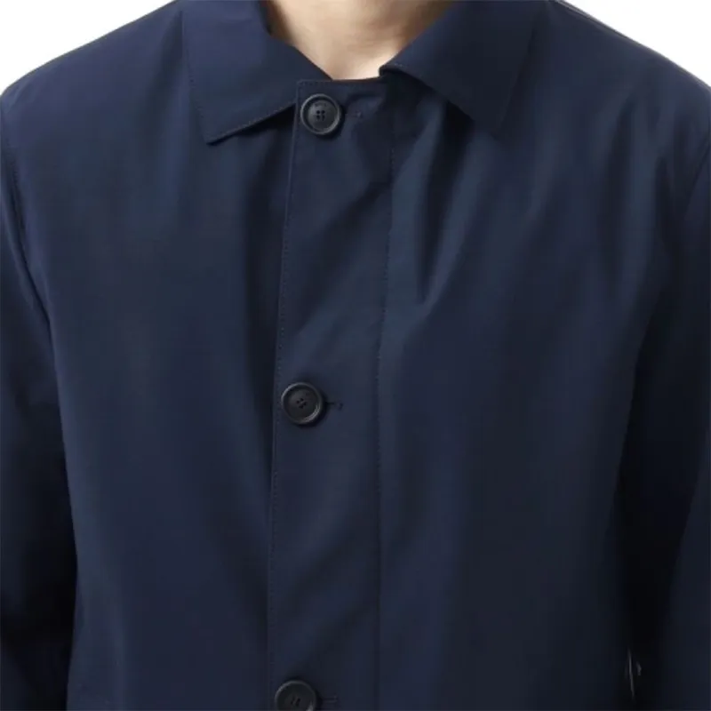 HUGO BOSS Trench Coats Men Navy Blue-6