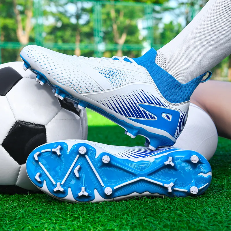 VAKY AG Rubber Short Studs Soft Ground Artificial Ground Natural Ground Wear-Resistant Coverage Soccer Shoes Unisex-6
