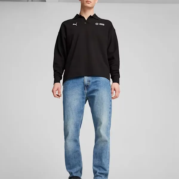 PUMA Mercedes-AMG Petronas F1® Men's Long Sleeve Polo-3