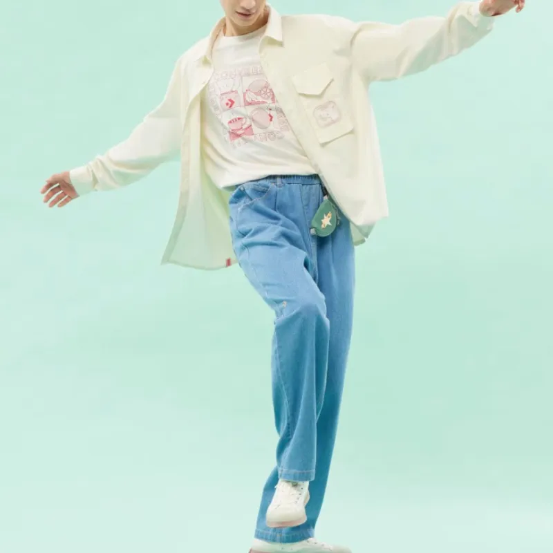 Converse CNY Shirt Men's Milk White-2