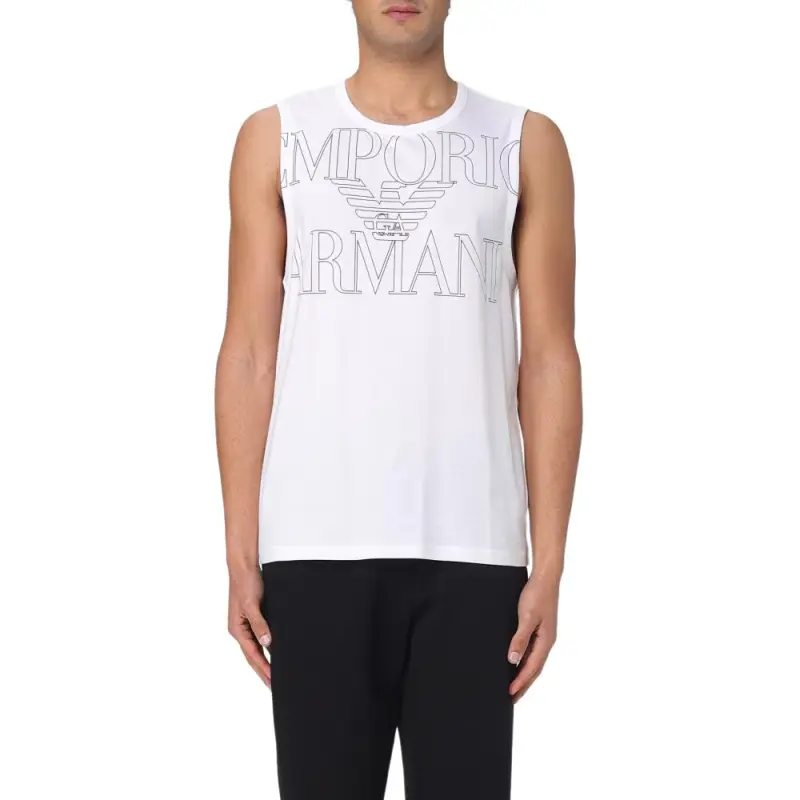 EMPORIO ARMANI Tank Top Men's White-2