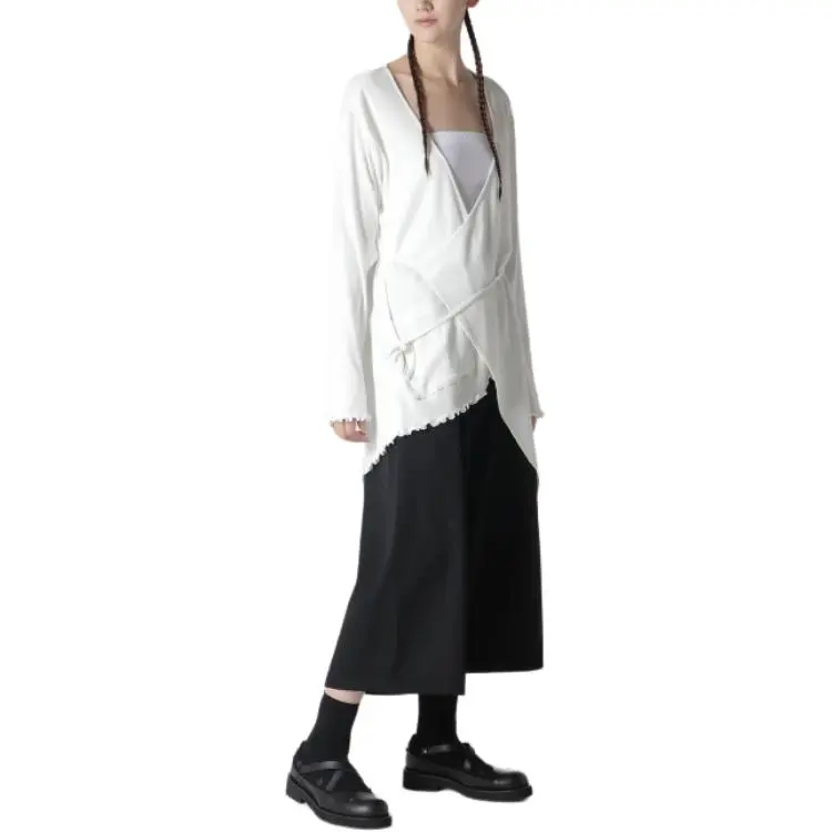 Yohji Yamamoto LIMI Feu FW24 Knitwear Women's White-3