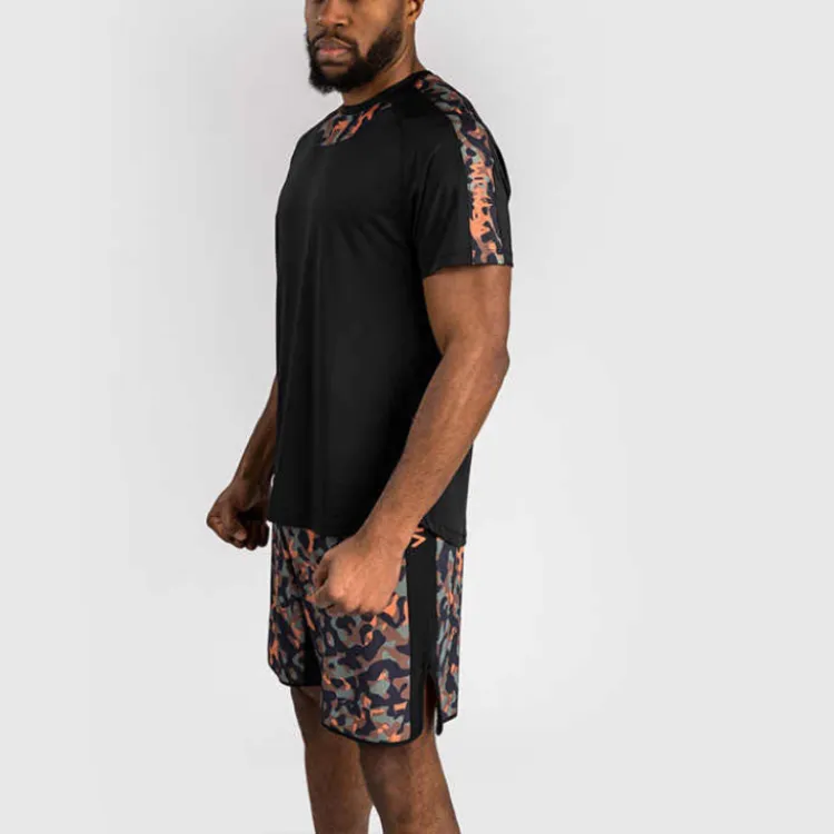 VENUM SS25 T Shirt Men's Black/Khaki Camouflage 549-3