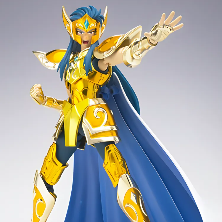 BANDAI Camus Bandai, Saint Seiya Mythology, Saint Seiya, Gold Saint, Aquarius Scale Figures-4