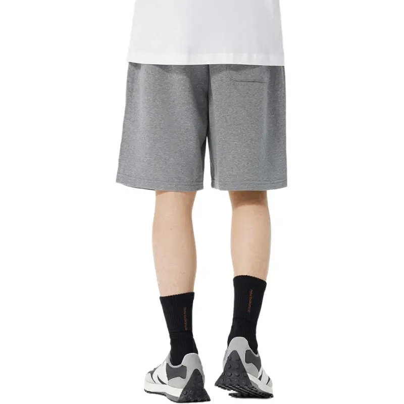 New Balance Men's Gray Lace-Up Shorts Gray-4