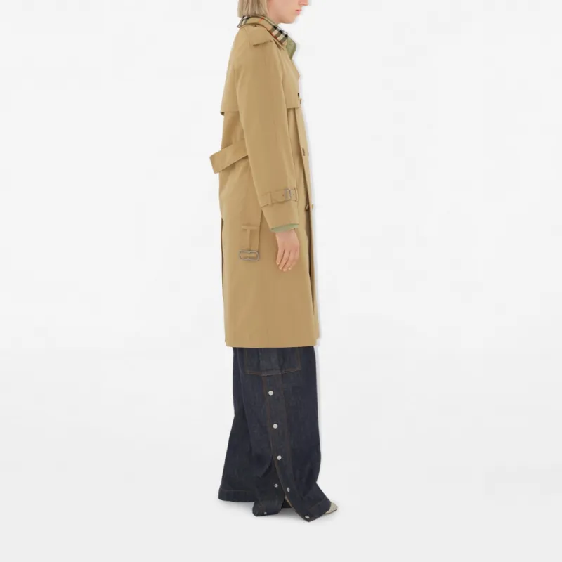 Burberry Trench Coat Women's Linen-6