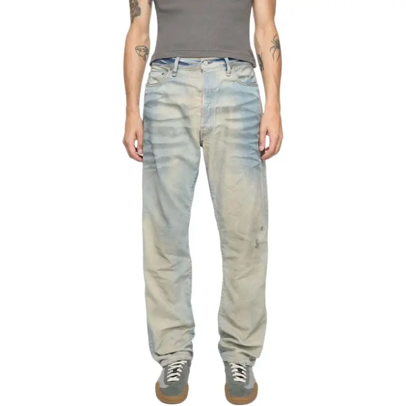 Acne Studios Straight Leg Distressed Jeans-2