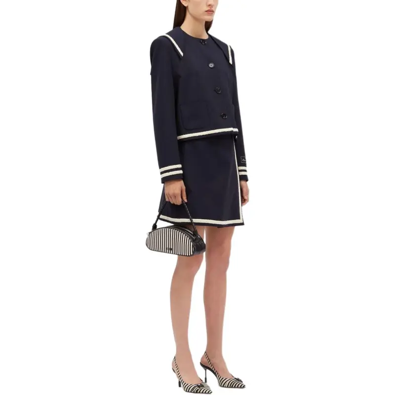 MSGM A line Mini Skirt-2