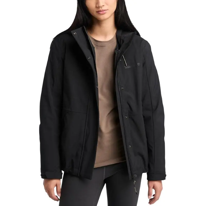 Timberland Waterproof And Breathable Warm Windbreaker Jacket Women's Black-1