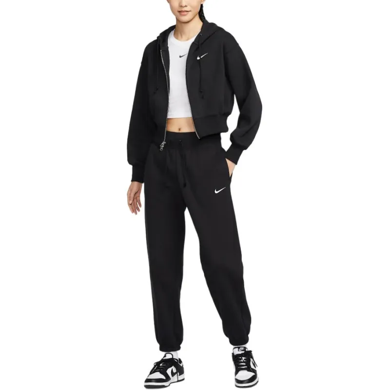 Nike Sportswear Phoenix Fleece Women's Loose Cropped Full Zip Hoodie-3