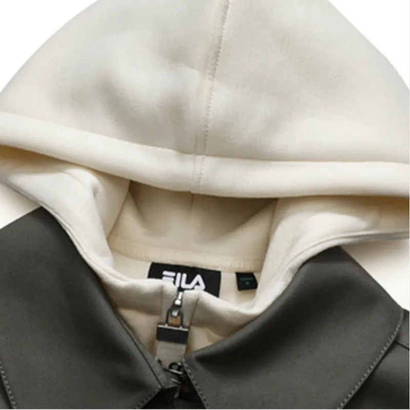FILA Trench Coats Women's Dark Green Tea-5