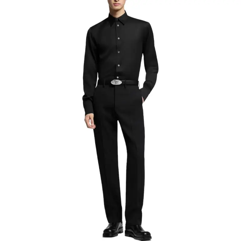 LOUIS VUITTON Tailored Wool Cigarette Pants-1