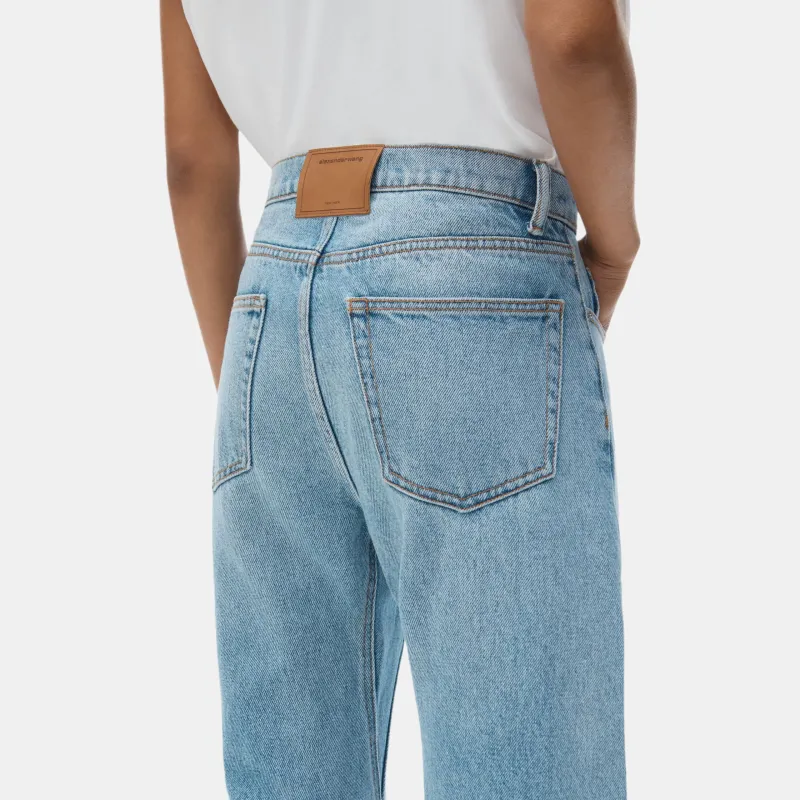 Alexander Wang Logo embossed Jeans-3