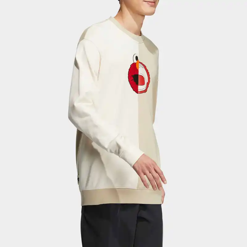 Adidas Sweatshirts Men Ecru-4