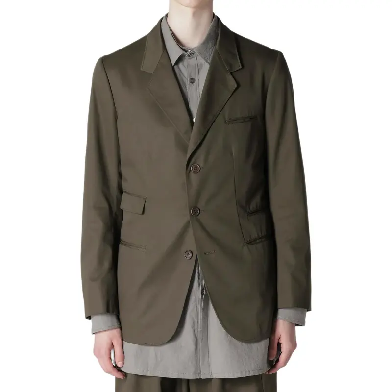 Yohji Yamamoto Y's For Men FW24 Jackets & Coats Men's Khaki-2