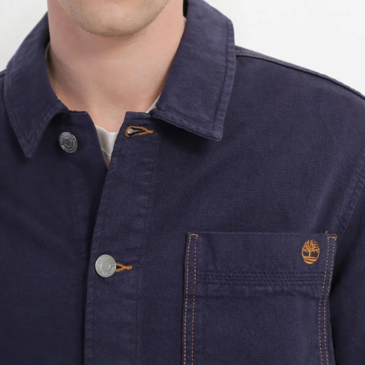 Timberland Denim Jacket Men's Blue-4