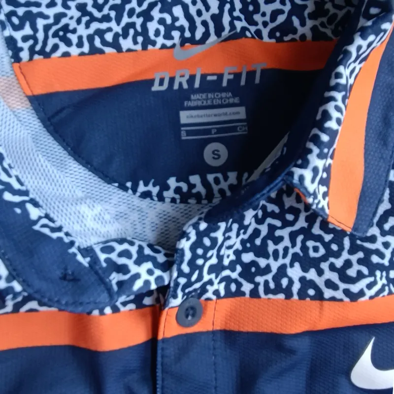 Nike Polo Shirt Men's Dark Blue-2