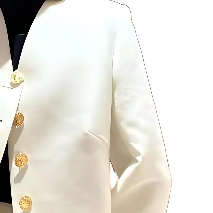 LOUIS VUITTON Chain Detail Cropped Jacket-3