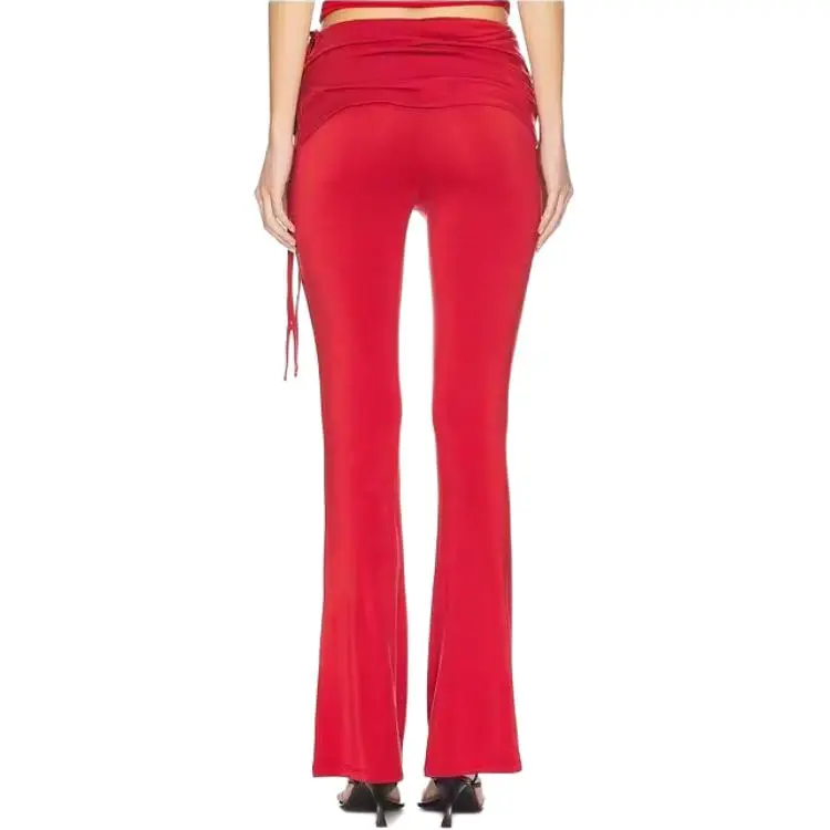 Miaou Casual Pants Women's Red-1