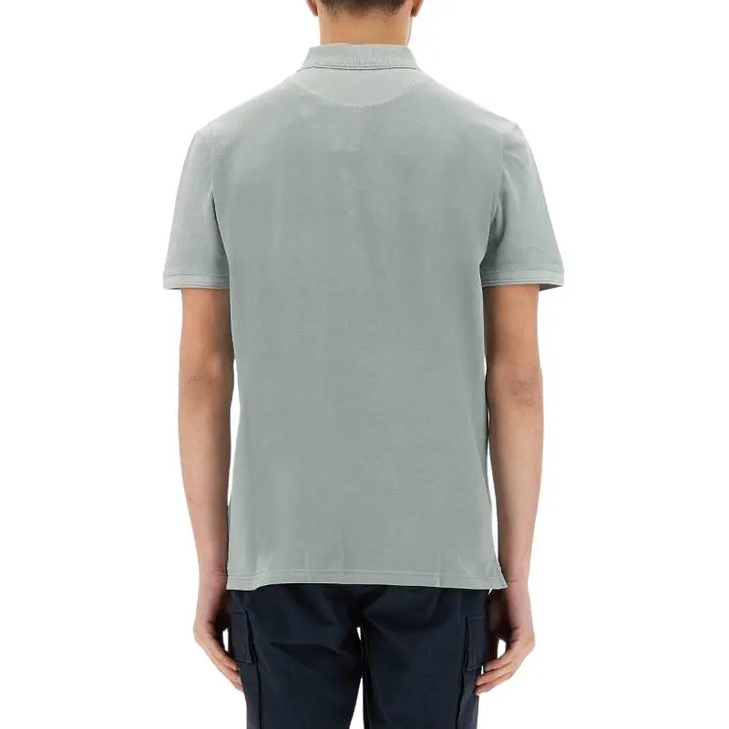 WOOLRICH SS25 Polo Shirt Men's Light Green-1