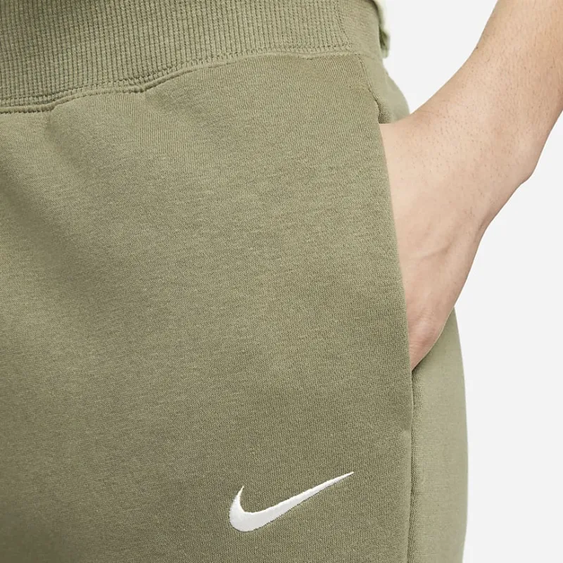 Nike Knitted Sweatpants Women's Olive-4