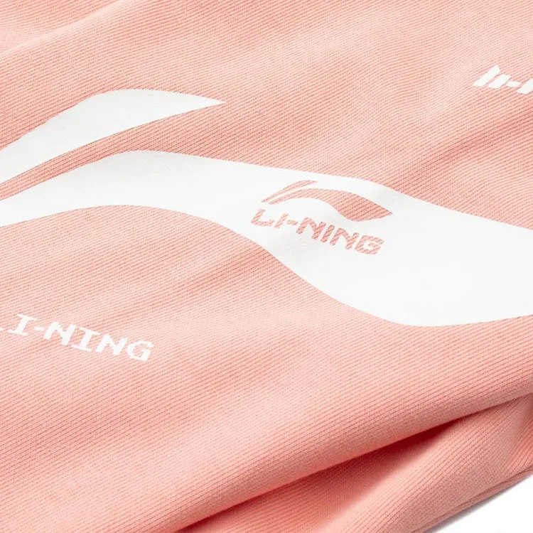 LiNing Sweatshirt Unisex Multicolor Orange Pink-4